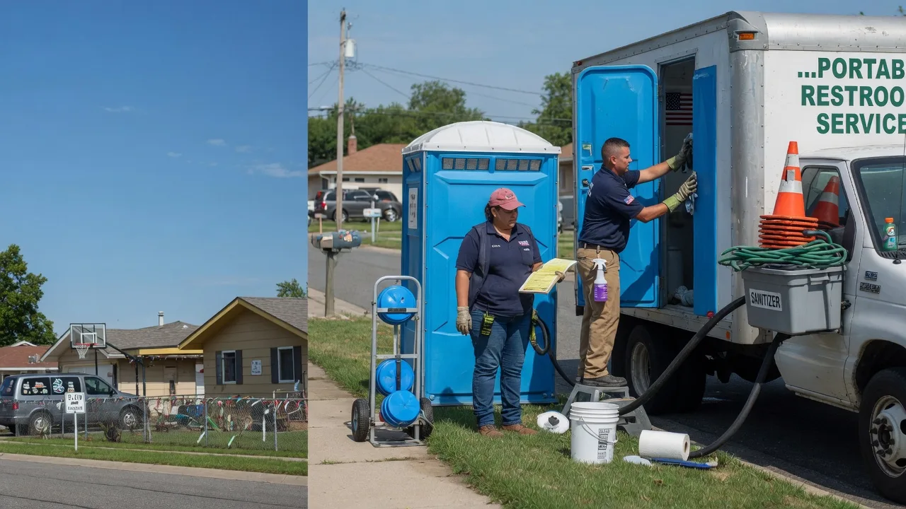 Portable Toilet Rental in Grandview, TX near me